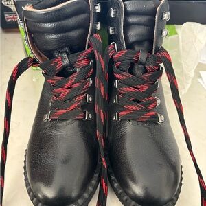 Gentle Souls Black Brooklyn Boots Booties New